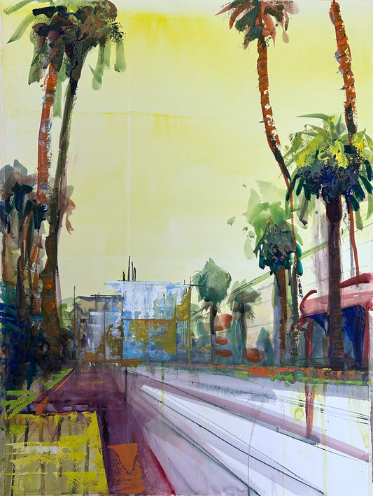 "Ocean Avenue During Morning #3"