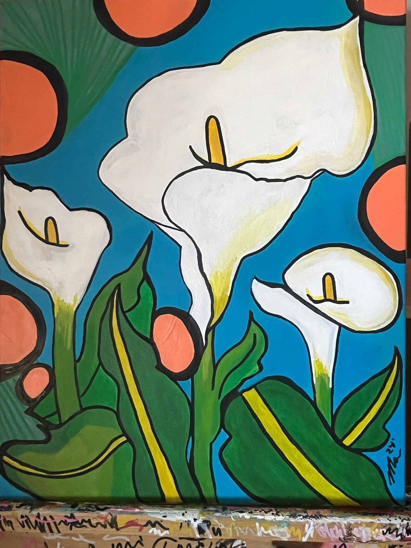 "Calla Lillies"