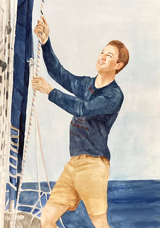 "Men at Play: Sailing"