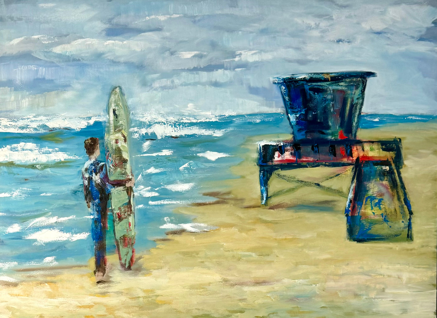 “Awaiting the Waves"