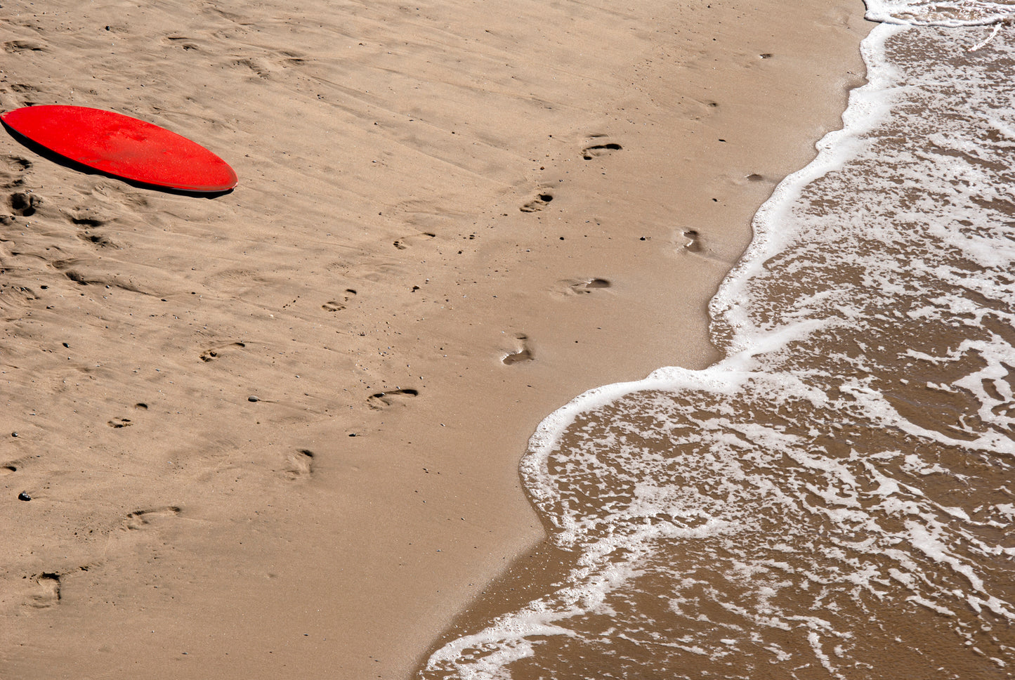 Board on the Beach