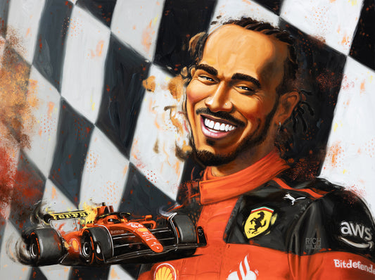 Lewis Hamilton for Ferrari